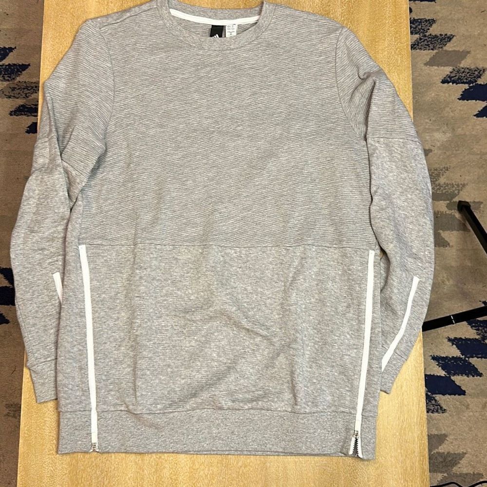 Adidas Cotton‎ Elongated Zip Sweatshirt